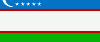 флаг узбекистана