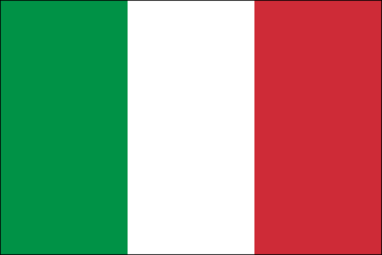 Flamujt e Italisë: ngjyrat dhe historia - Flags-World