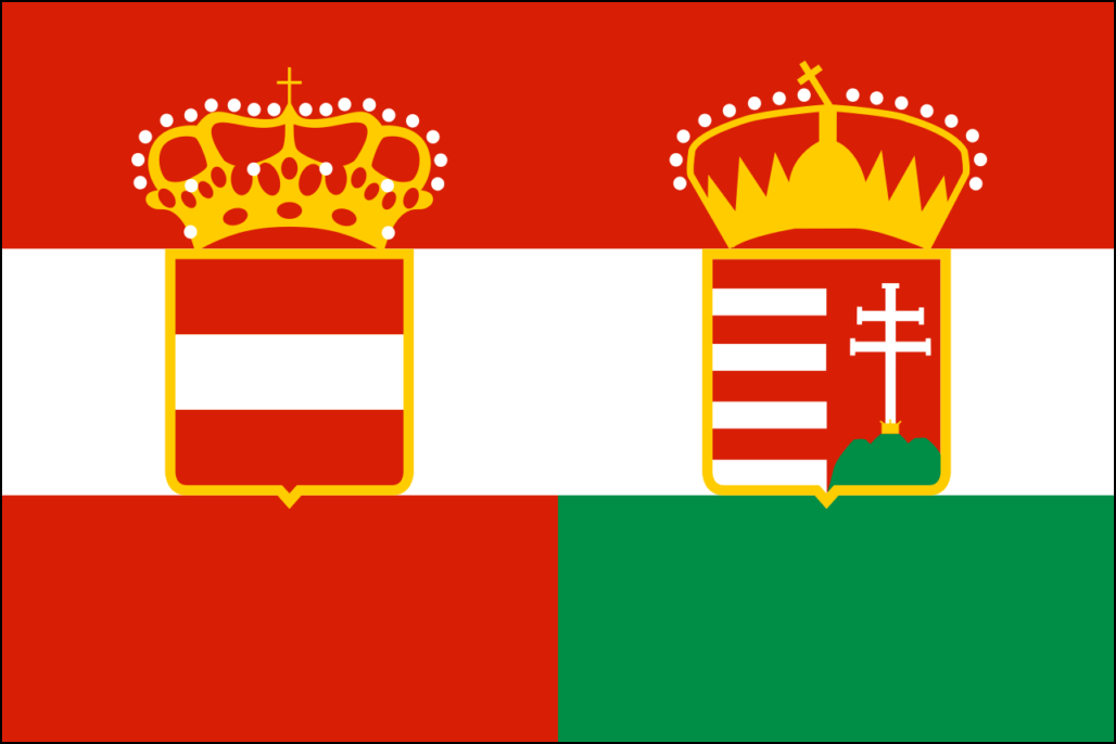 Флаг Аўстрыі-Венгрыі-1