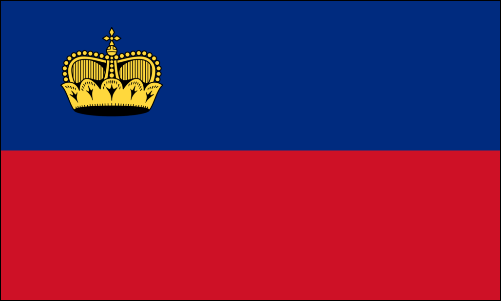 Флаг Ліхтэнштэйна-1
