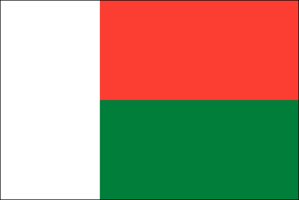 Флаг Мадагаскар-1