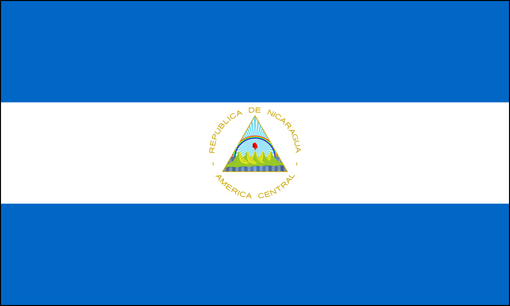 Флаг Нікарагуа-1