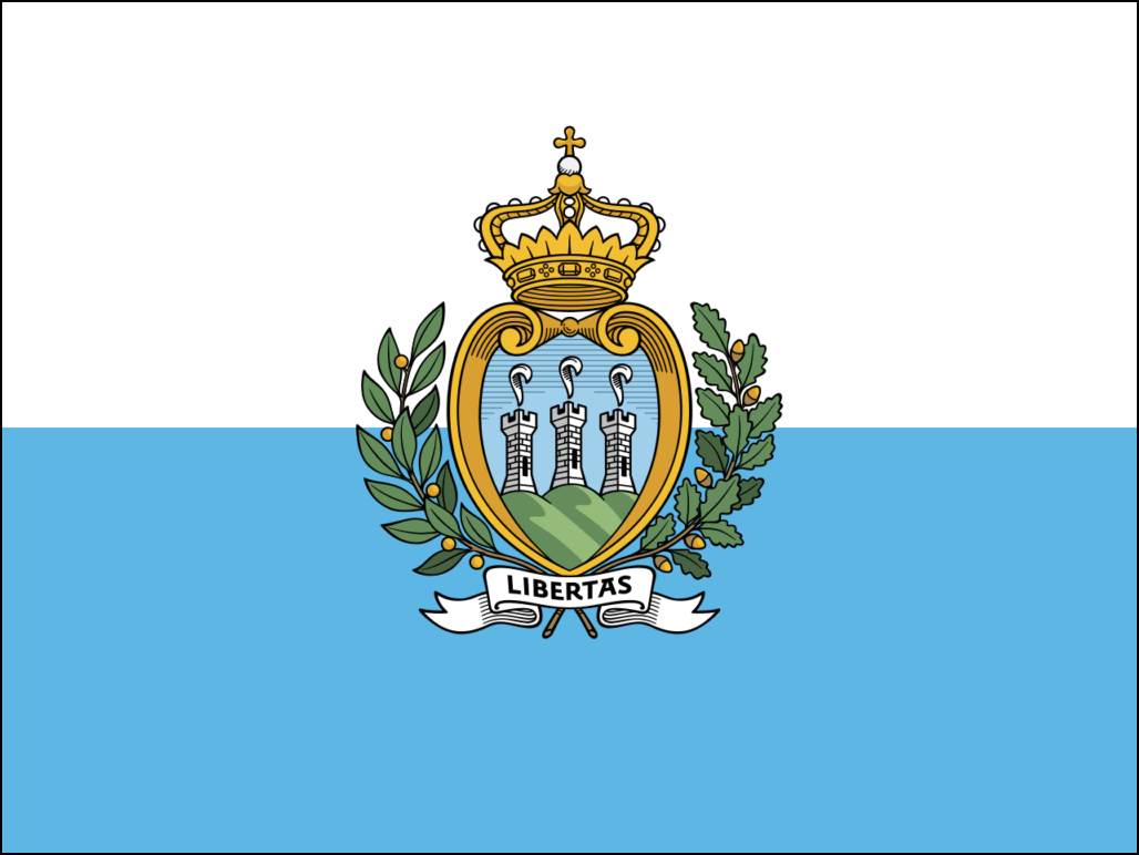 Флаг Сан-Марына-1