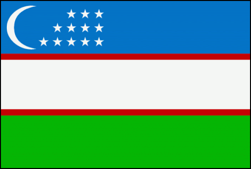 Флаг Узбекістана