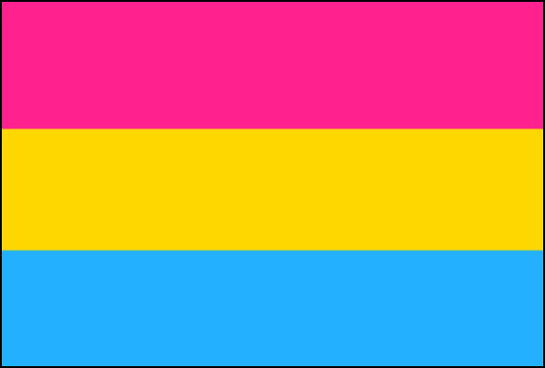 Флаг пансексуалаў