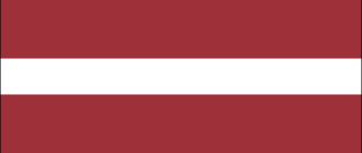 Flagge von Lettland-1