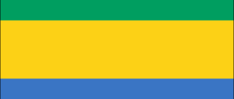 Flagge Gabona-1