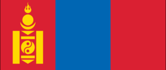 Flagge der Mongolei-1