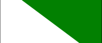 Flagge von Sibirien