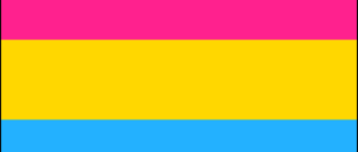 Flagge Pansexuelle