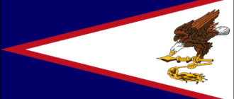 Amerikansk Samo-1s flag