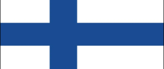 hvordan ser Finlands flag ud