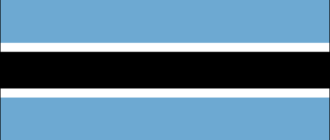 Bandera de Botswana-1