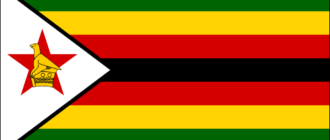 Zimbabwe-1 lippu