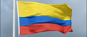 Zászló Kolumbia-2