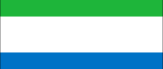 Sierra Leone-1 zászlaja