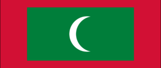 Maldív-szigetek zászlaja-1