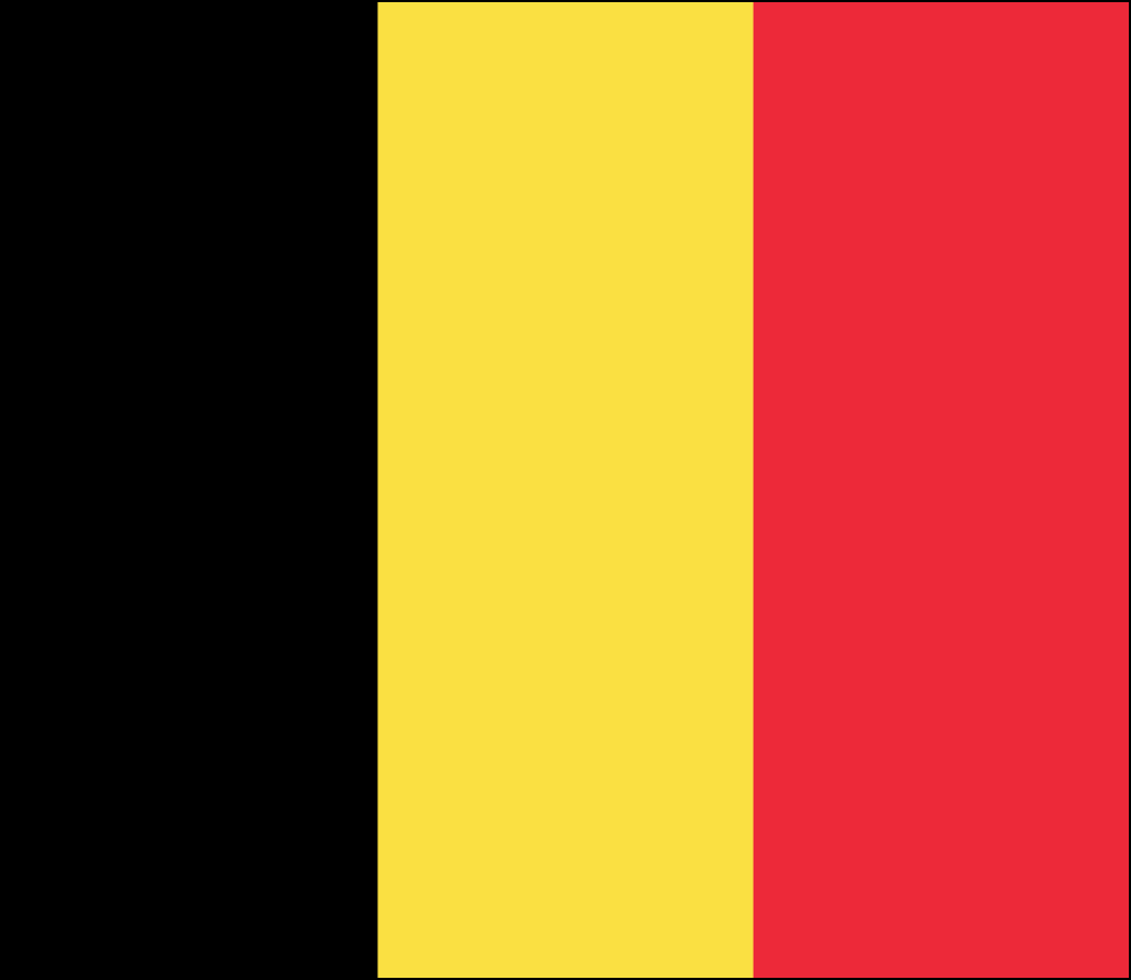 ベルギーの旗 写真と色 Flags World