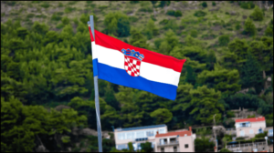Kroatijos vėliava.  T