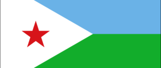 Flaga dżibuti 1