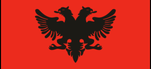 Albaniens flagga-1