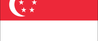 Singapores flagga-1