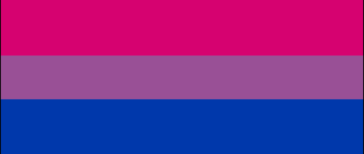 Bisexuell flagga