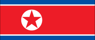 Nordkoreas flagga