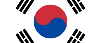 Koreas flagga