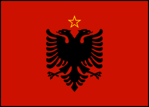 Bandera de Albania-11