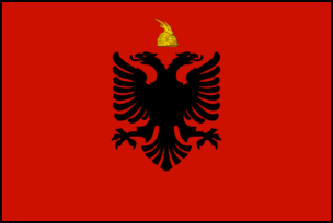 Flagge von Albanien-6