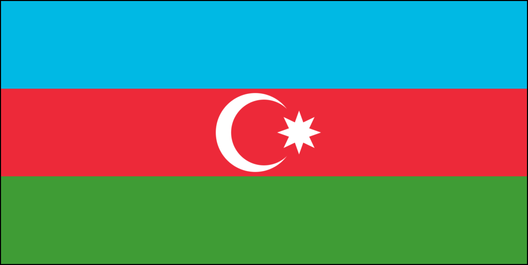 Aserbaidžaani-1 lipp