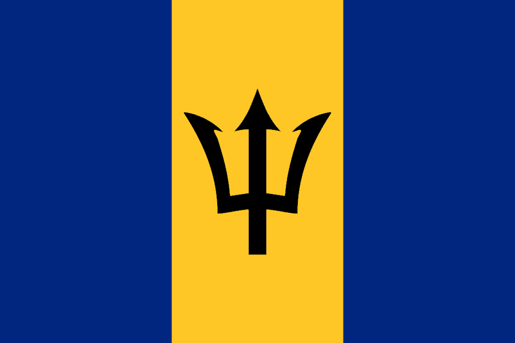 Flag of Barbados-1