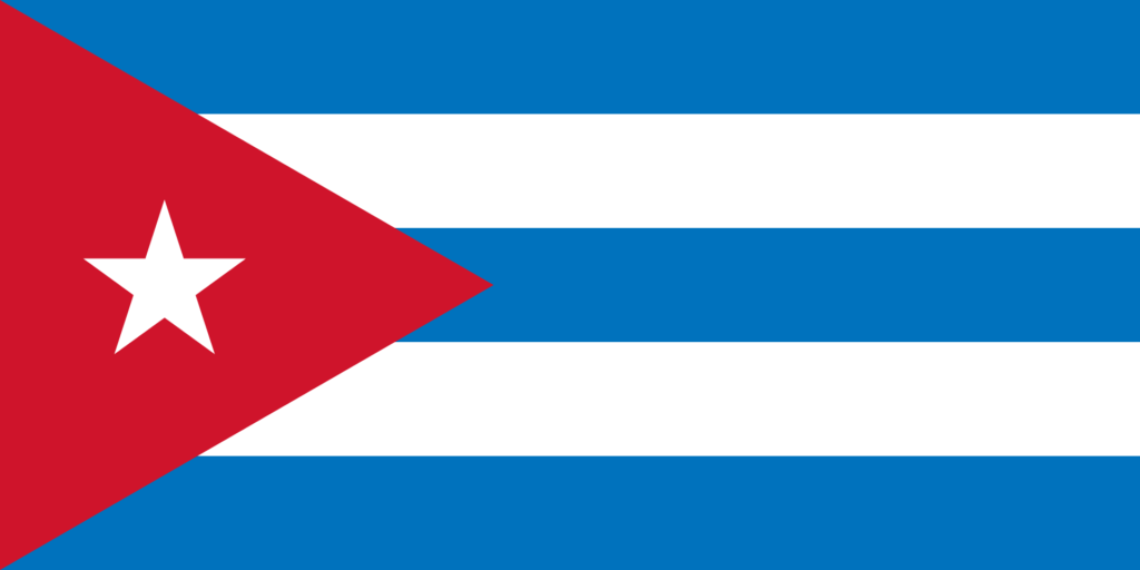 Cuba-4 flag