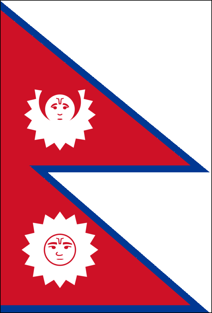 Nepalin Lippu Merkitys Ja V rit Flags World