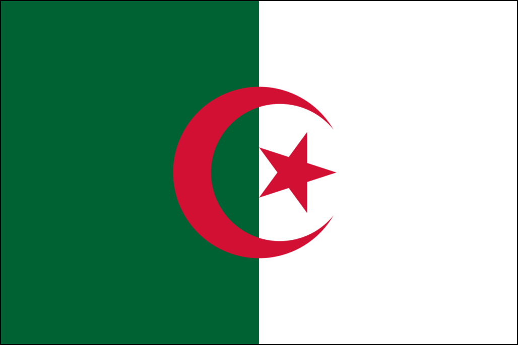 Bandera de Argelia-1