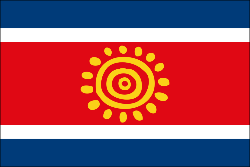 Angola-3 flag