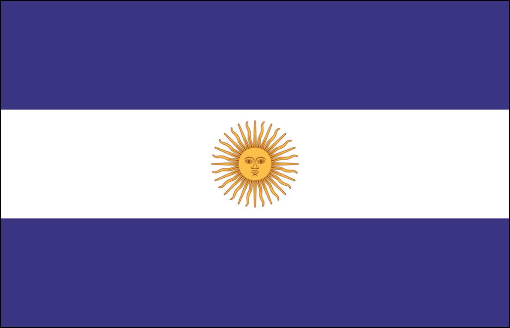 Flagge von Argentinien-6