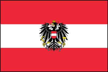 Bandera del estado de Austria