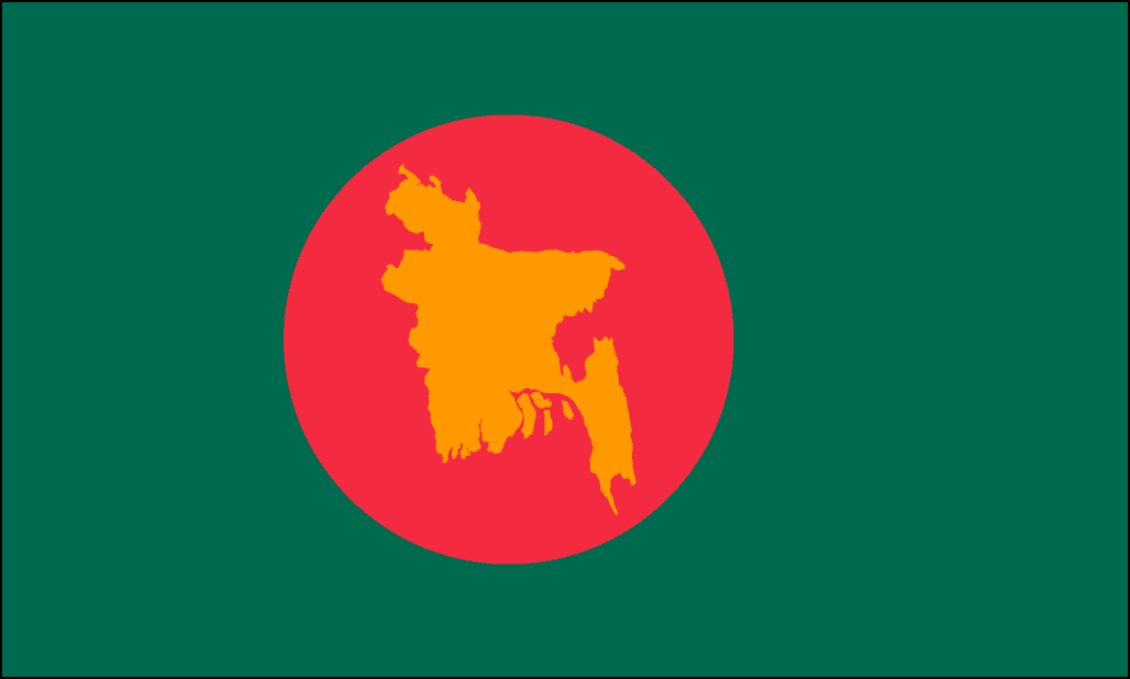Bandera de Bangladesh-2