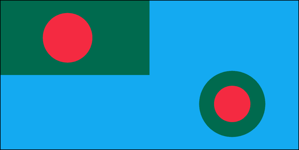 Bangladesch-3-Flagge