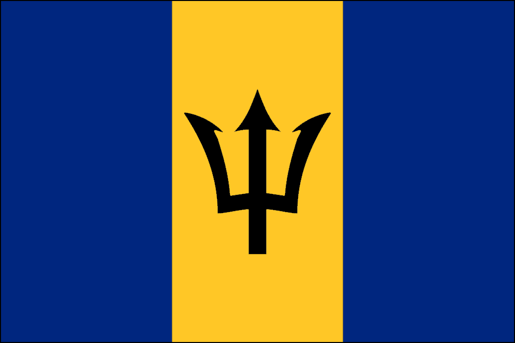 Barbados-1 lipp