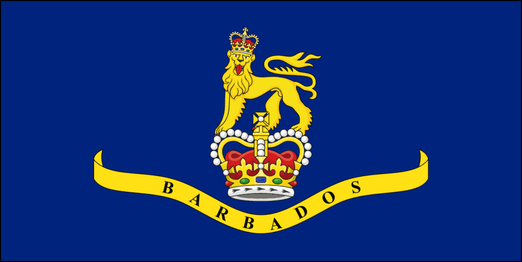 Barbados flag-3