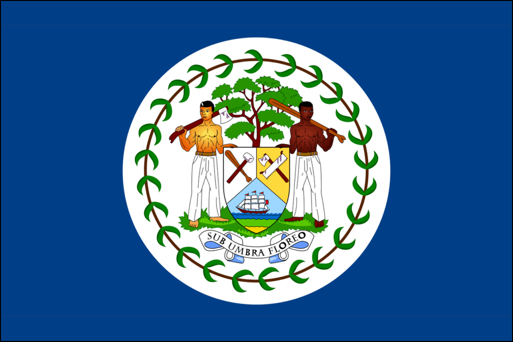Belize-3 bayrağı