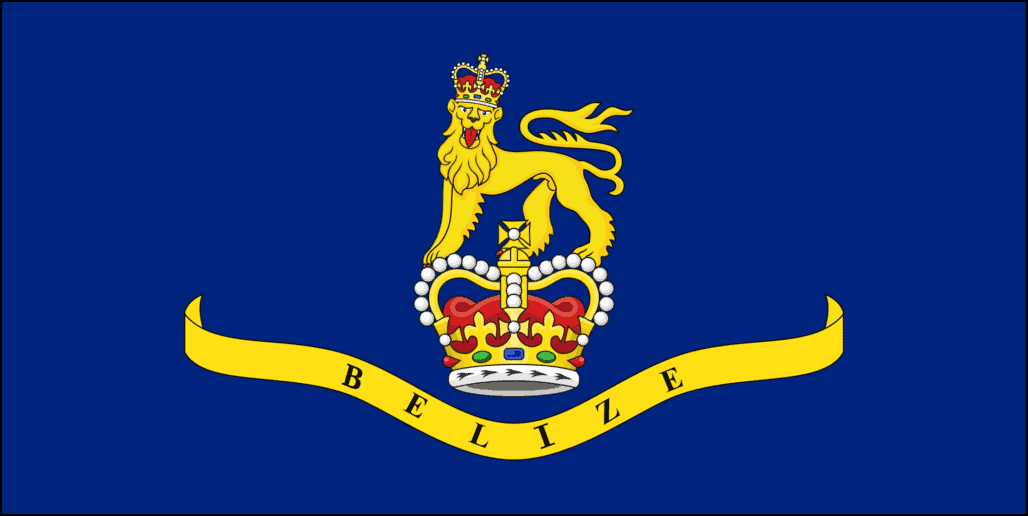 Belize-4 flag