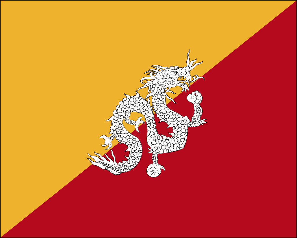 Bhutan-3 flag
