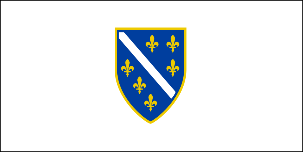 Flagge von Bosnien und Herzegowina-3