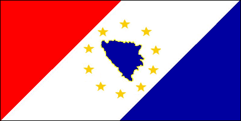 Bosniya-ın bayrağı Bosniya və Ducago-7