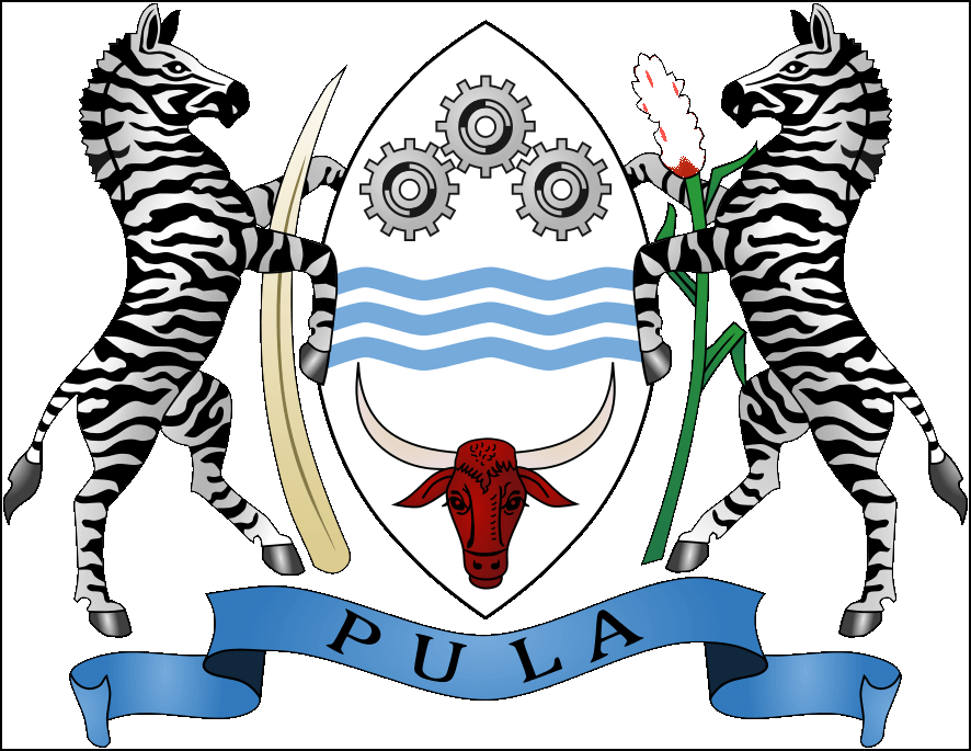 Botswana-4 flag