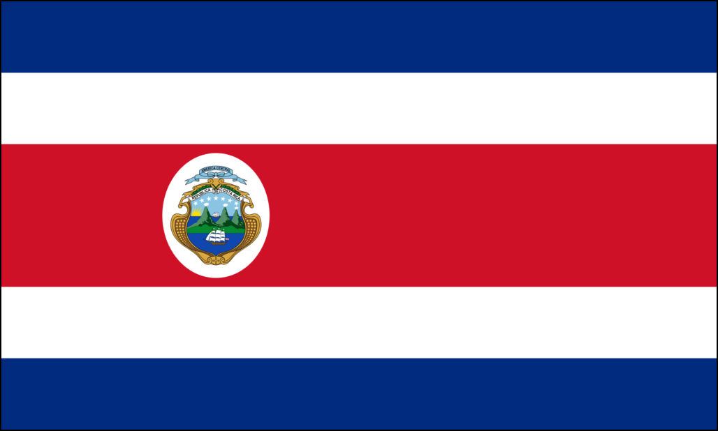 Vlag van Costa Rica-1